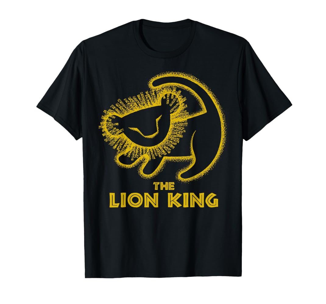 ディズニー ライオンキング シンバ アニメキャラクター ムービーTシャツtシャツ ディズニー ライオンキング シンバ アニメキャラクター ムービー
